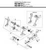 Shimano RD Rear Derailleur - Schaltwerk Ersatzteile RD-M751