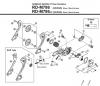 Shimano RD Rear Derailleur - Schaltwerk Ersatzteile RD-M781-3321
