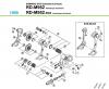Shimano RD Rear Derailleur - Schaltwerk Ersatzteile RD-M952-99