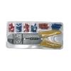 Ersatzteile Werkzeuge Zangen Katalog Kabelschuh-Sortiment, 60 isolierte Verbinder mit Zange