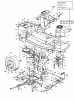 Brill 91 RTS 134I471E629 (1994) Listas de piezas de repuesto y dibujos Drive system, Engine pulley, Pedal, Rear wheels