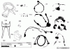 Robomow RS635 (White) PRD6300CW (2016) Ersatzteile Kabel, Kabelanschluß, Regensensor, Werkzeug