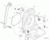 Echo PB-751T - Back Pack Blower, S/N: 06001001 - 06999999 Listas de piezas de repuesto y dibujos Backpack Frame, Harness