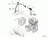 Echo HCA-265 - Hedge Trimmer, S/N: S71712001001 - S71712999999 Listas de piezas de repuesto y dibujos Flywheel, Ignition
