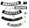 Snapper MRP216517B (84752) - 21" Walk-Behind Mower, 6.5 HP, Steel Deck, MR Series 17 Ersatzteile DECALS (Continued)
