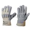 Werkzeug Arbeitshandschuhe Rind-Spaltleder Handschuhe Rindspaltleder-Handschuhe, Canvas-Stulpe