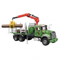Spielzeug MACK Granite Holztransport-LKW