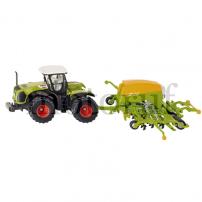 Spielzeug Traktor mit Sämaschine