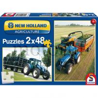 Spielzeug New Holland TD5 115/ FR 500