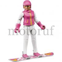 Spielzeug Snowboardfahrerin