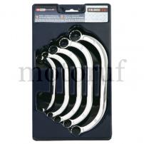 Landtechnik CHROMEplus® Starter- und Blockschlüssel-Satz, 5-tlg., 10x12-19x22mm