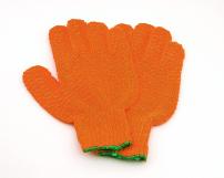 Garten Handschuhe Orange uni Paar L
