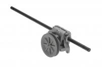 Sonderangebote Getriebe Fahrantrieb Hortmasz HKS246N,HKS246N1,HKS246NE|Gatec GT146NKS,GT146NEKS|Handy DK46N150B,DKA46N150|Lider DK46N150B,DK46N150-4in1, DKA46N150|Faworyt DK46N150-4W1-Achsendurchmesser 12,7mm,Länge 46,4cm, Antriebsriemenscheibe 8,5cm