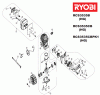 Ryobi Benzin RCS3535B, 5133001678 Ersatzteile Seite 2