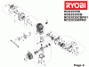 Ryobi Benzin RCS3535CBPK1, 5133000578 Ersatzteile Seite 2