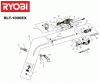 Ryobi Elektro Spareparts RLT1000EX#2 Version 2 ab 2011