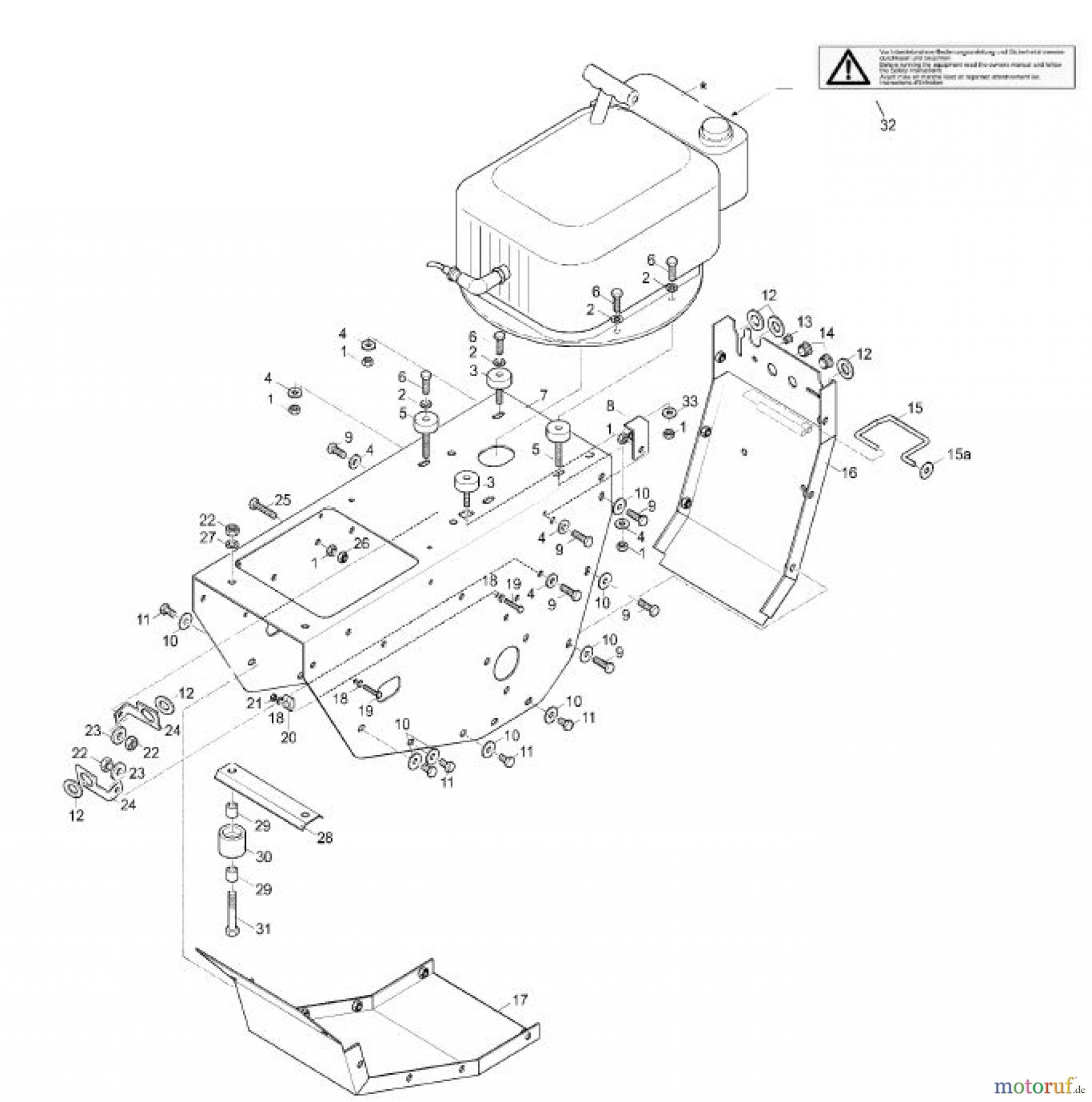 Tielbürger Kehrmaschinen tk38 (Die Ersatzteilliste ist nur als PDF verfügbar. Bitte senden Sie uns eine E-Mail an info@motoruf.de) Seite 3