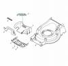 Global Garden Products GGP Benzin Mit Antrieb 2017 MP2 504 SVQ Pièces détachées Mask