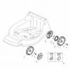 Global Garden Products GGP Benzin Mit Antrieb 2017 PAN 504 TR/E Spareparts Wheel and Hub Cap
