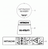 Hitachi ET-Liste CG47EJ-T Pièces détachées Seite 12