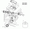 Wolf-Garten SSD 2200 E 7503000 (1997) Listas de piezas de repuesto y dibujos Basic machine