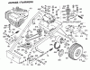 Wolf-Garten SV 4 6150000 Series A (1998) Listas de piezas de repuesto y dibujos Drive system