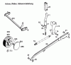 Wolf-Garten 4.42 TB 4763005 Serie A (1999) Ersatzteile Höhenverstellung, Räder