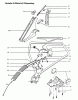 Wolf-Garten 4.46 B 6905580 Series A (1996) Listas de piezas de repuesto y dibujos Control cable, Electric parts