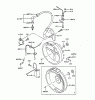 Wolf-Garten FA 76 2055000 Series B-D (1996) Listas de piezas de repuesto y dibujos Flywheel, Ignition coil
