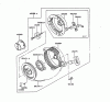 Wolf-Garten FA 76 2055000 Series B-D (1996) Listas de piezas de repuesto y dibujos Recoil starter