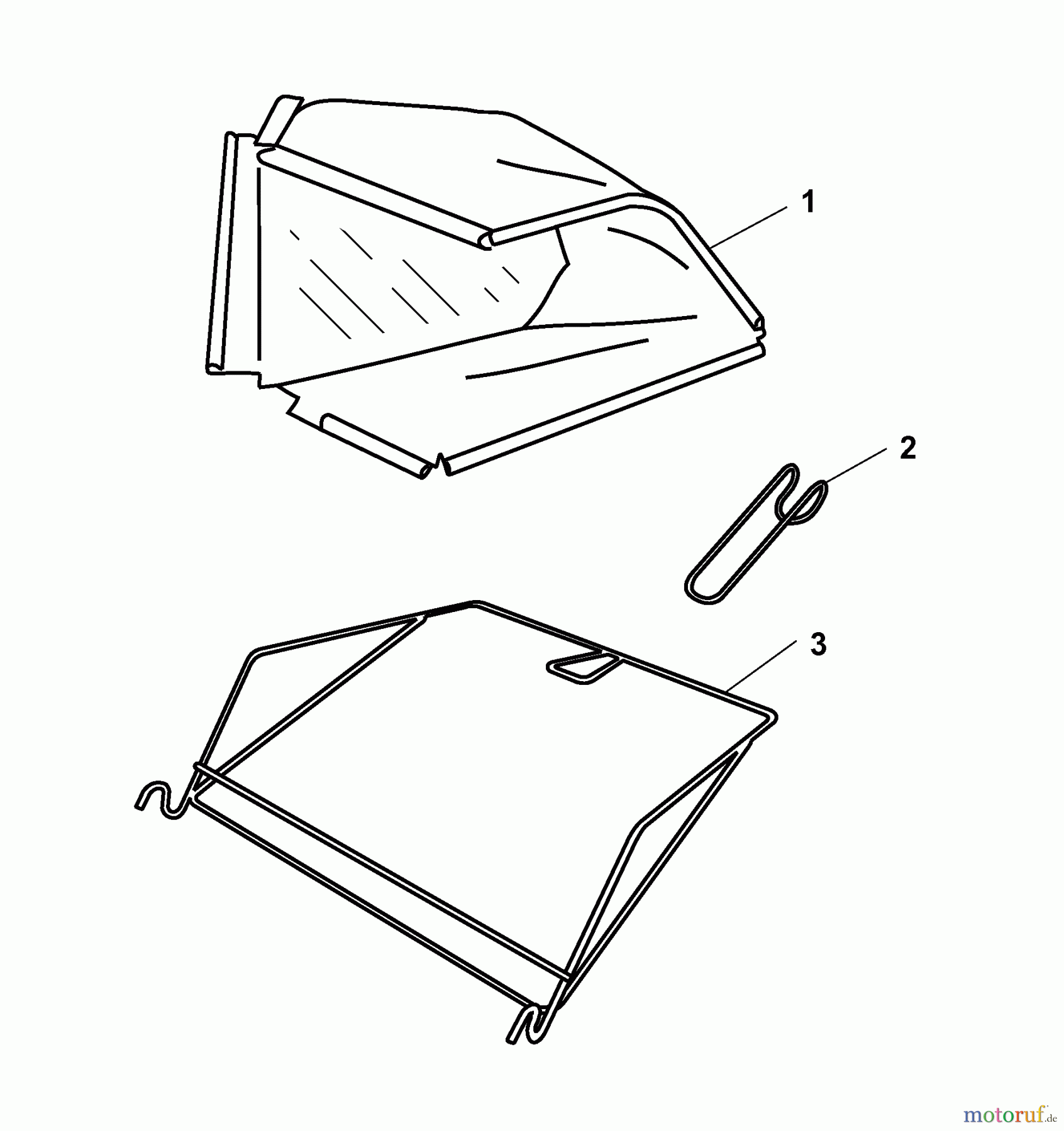  Wolf-Garten Spindelmäher TC 32 ME 3616000 Serie A  (2004) Grasfangsack