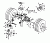 Wolf-Garten Trac OHV 7 6205000 Série A (2001) Pièces détachées Embrayage électromagnétique, Entraînement de roulement, Roues arrière