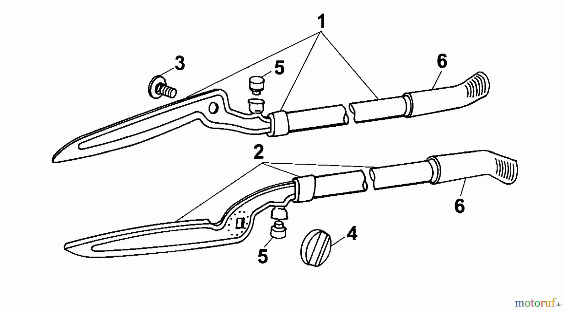  Wolf-Garten Heckenscheren HS-A 7435000  (2000) Grundgerät