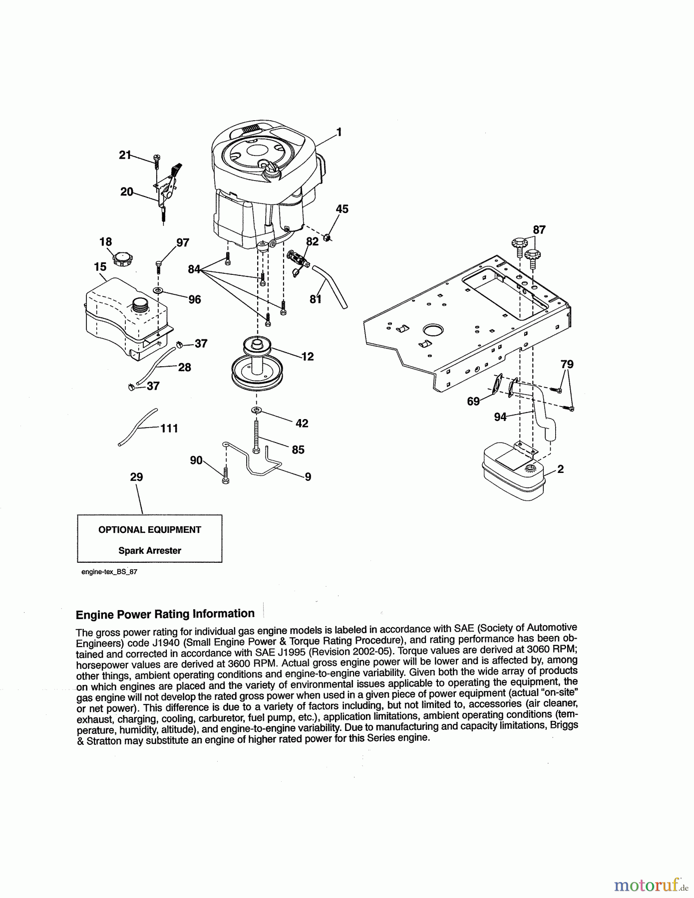 CRAFTSMAN Divers TRACTOR 917.255830 Seite 4