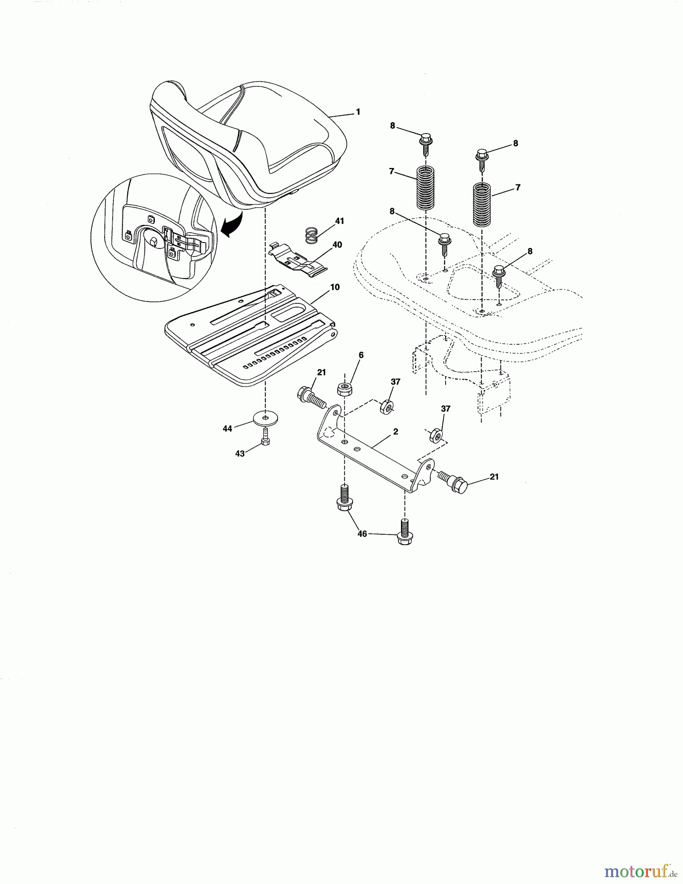 CRAFTSMAN Divers TRACTOR 917.255830 Seite 6