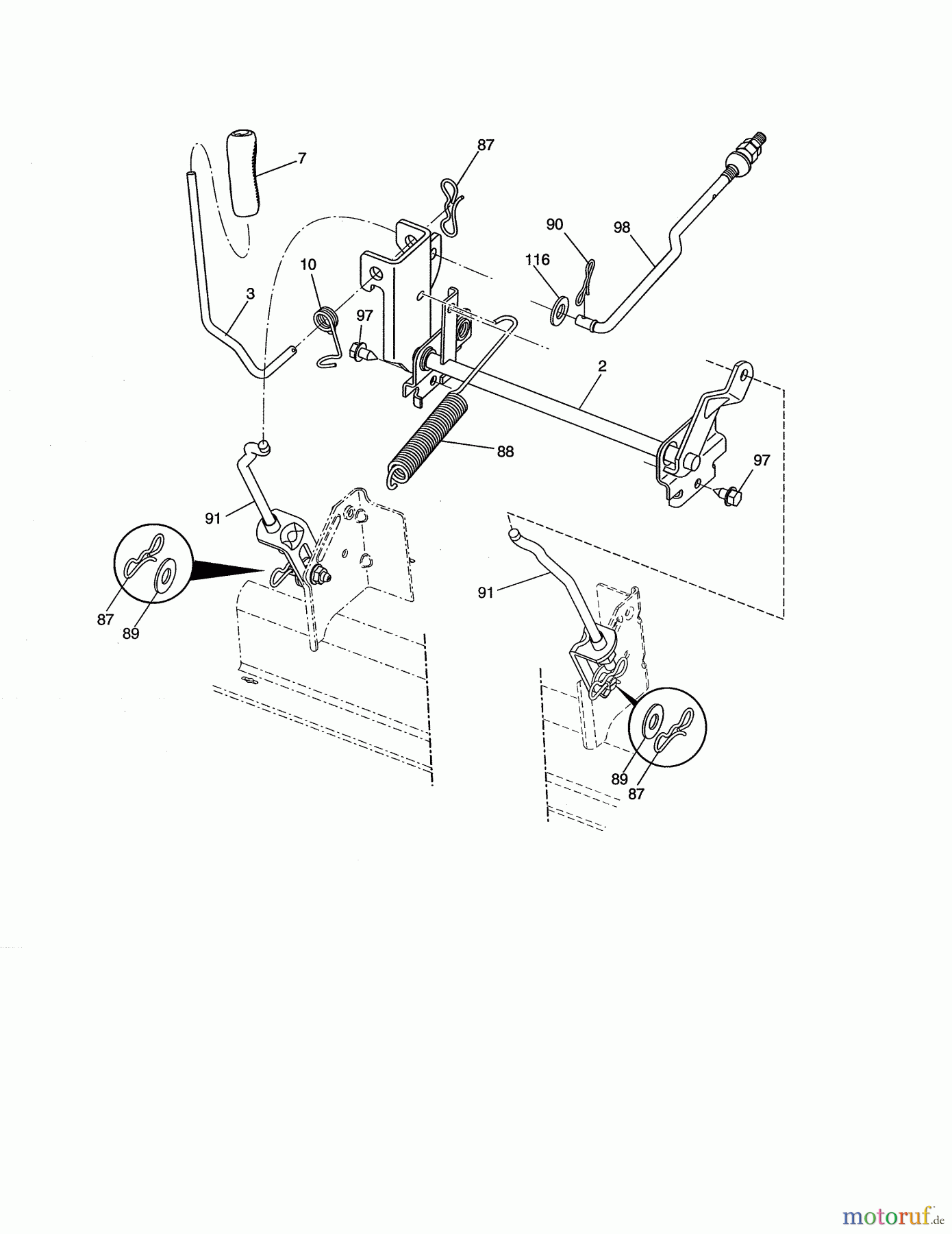 CRAFTSMAN Divers TRACTOR 917.255830 Seite 8