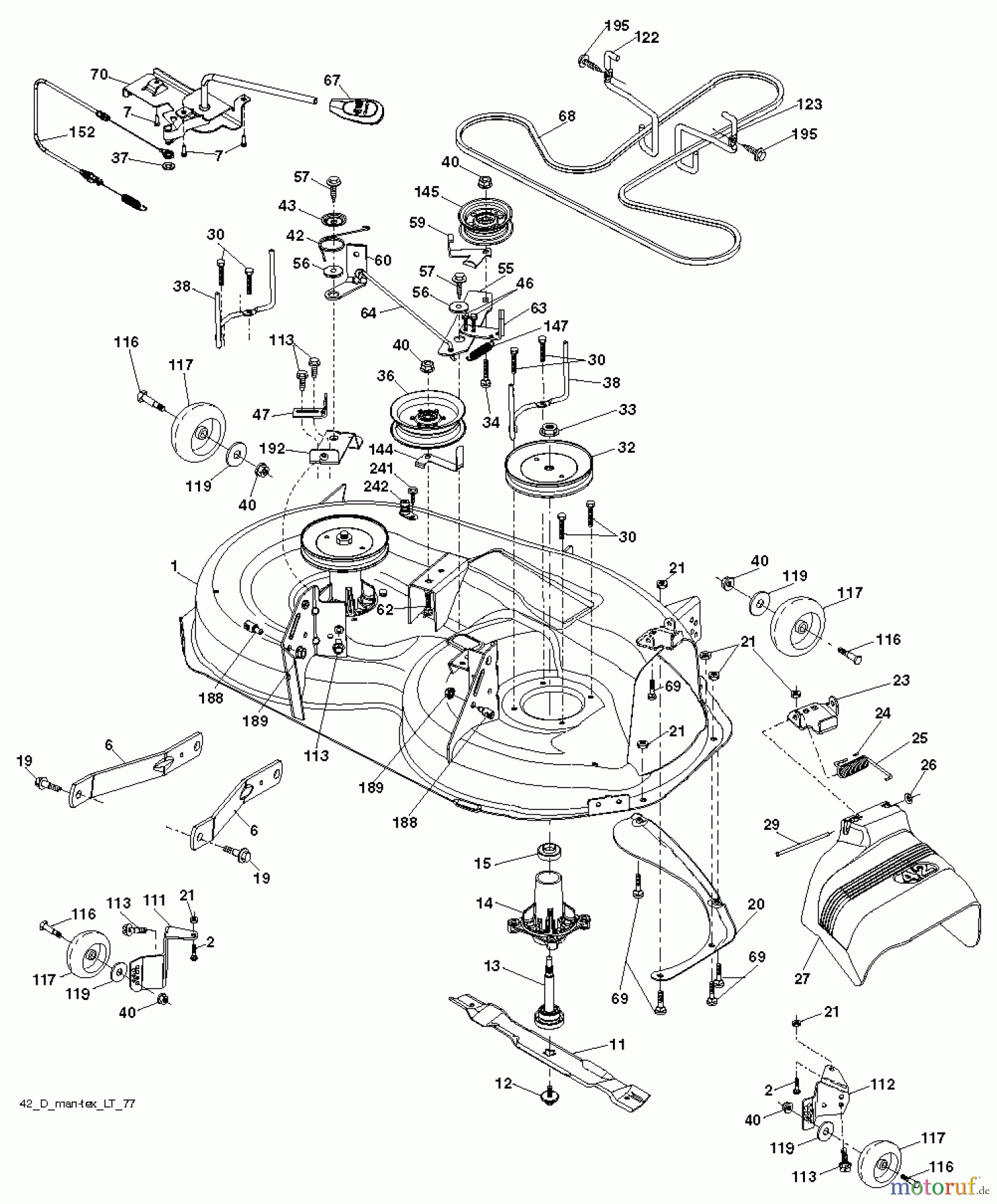  CRAFTSMAN Divers TRACTOR 917.203810 Seite 5