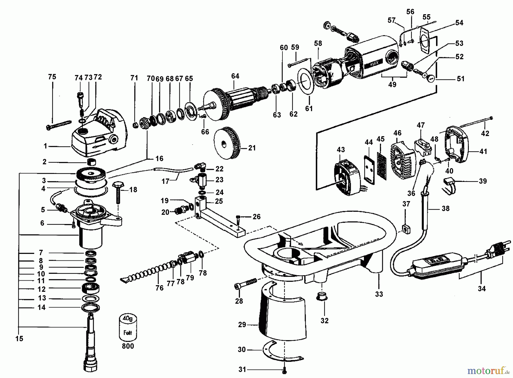  OEM Black und Decker Divers EDGE MILLING MACHINE LWW2106VR Seite 1