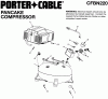PORTER CABLE A 2.0HP 6G PC UM 1STG 120 CFBN220 Ersatzteile Seite 1