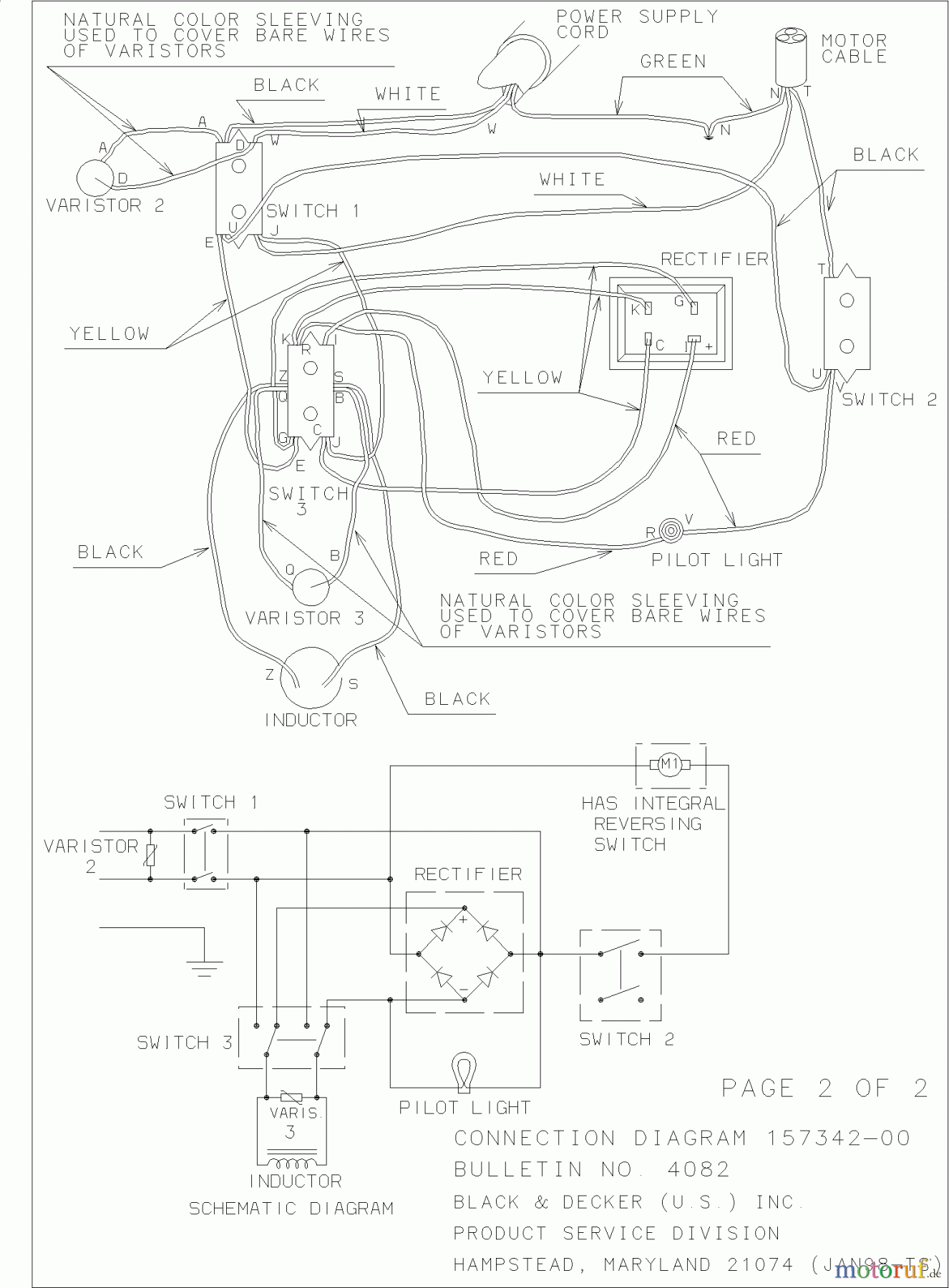  DEWALT Divers 1/2IN MAG DRILL PRESS DW157 Seite 3