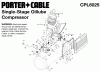 PORTER CABLE A 6.0HP 25G HP OL 1STG 12 CPL6025 Ersatzteile Seite 1
