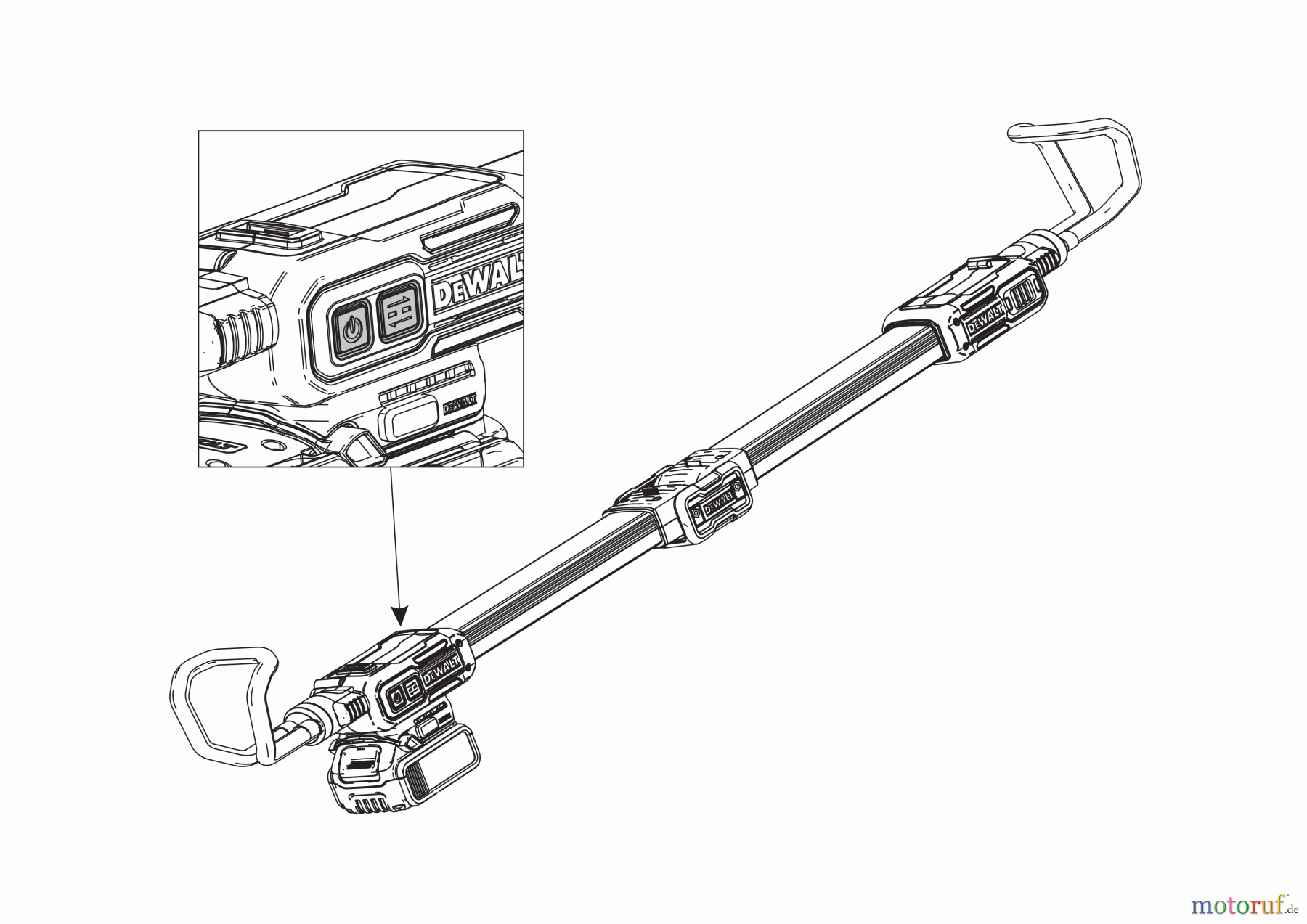  DEWALT ANBAUTEILE & ZUBEHÖR TORCHES BIRNE DCL045B Seite 1