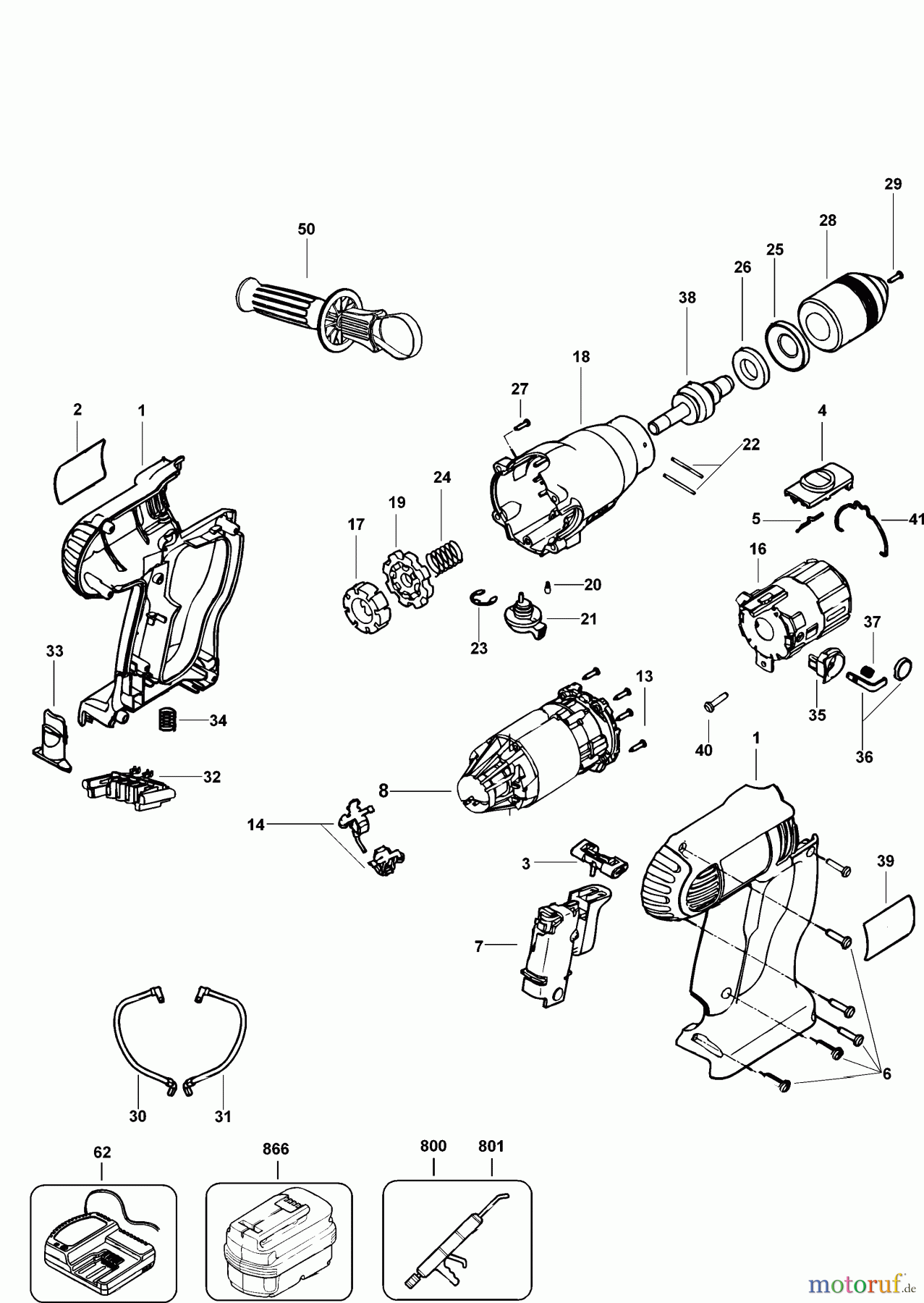  ELU DRILLING/DRIVING DRILLS BOHRHAMMER SBA91 Seite 1
