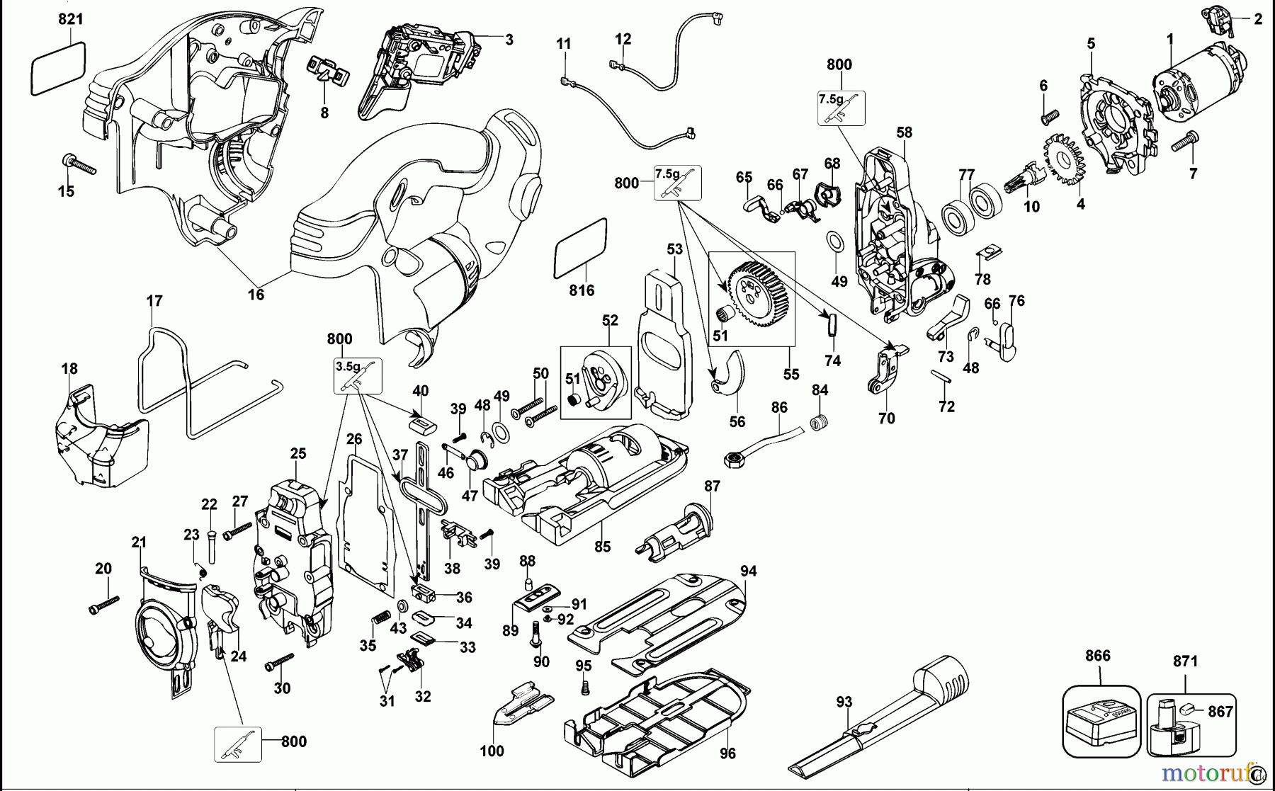  BTI Divers STICHSÄGE A-ST 18V Seite 1