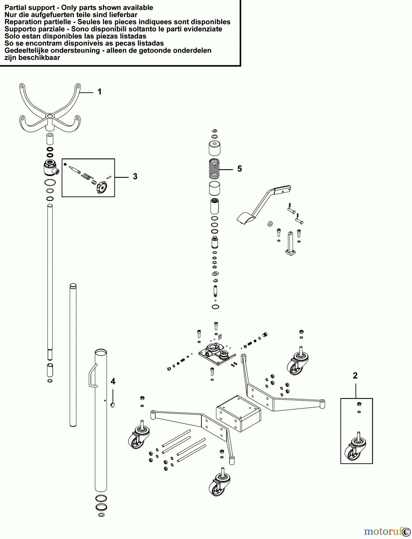  FACOM AUTOMOTIVE TOOLS HYDRAULISCHEN WAGENHEBER DL.30 Seite 1