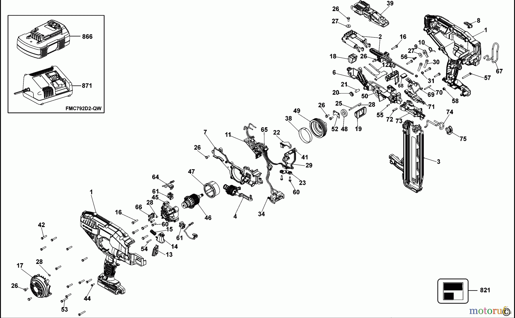  STANLEY WOODWORKING NAILERS NAGLER FMC792 Seite 1