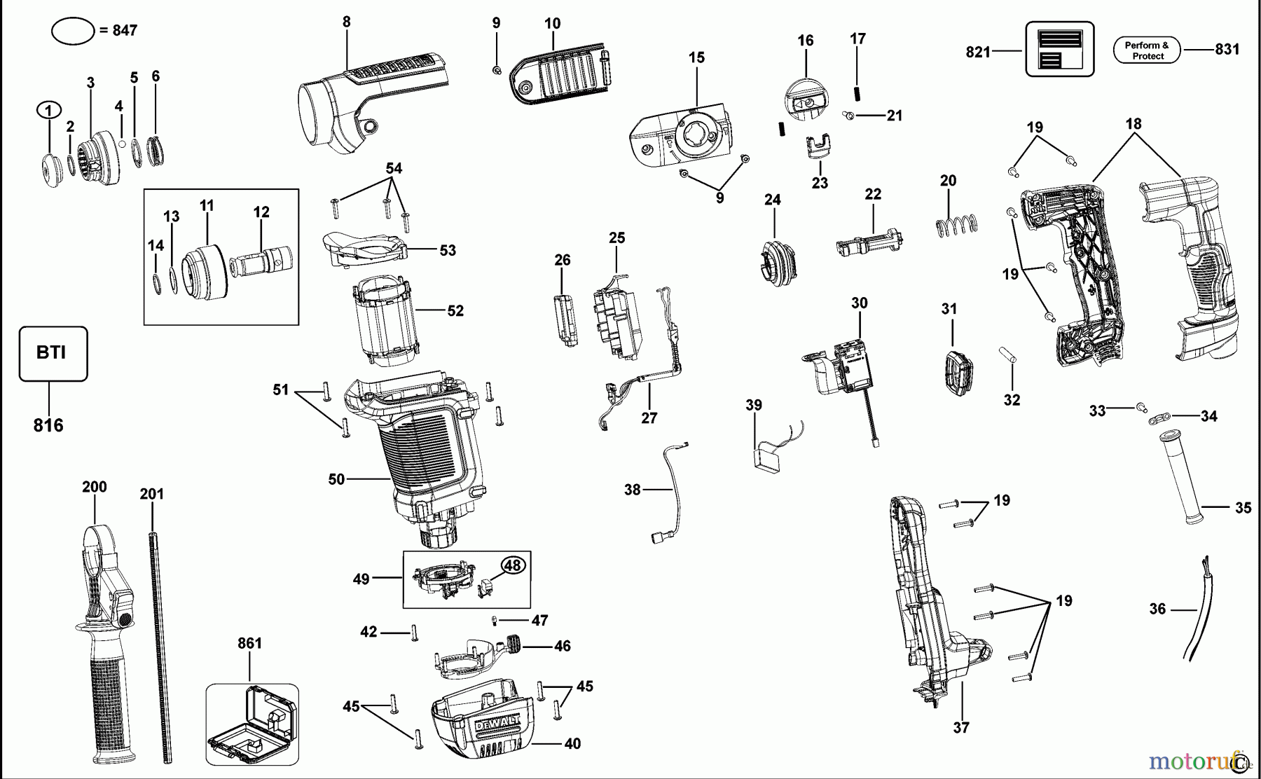  BTI Divers BOHRHAMMER 9090146 Seite 1