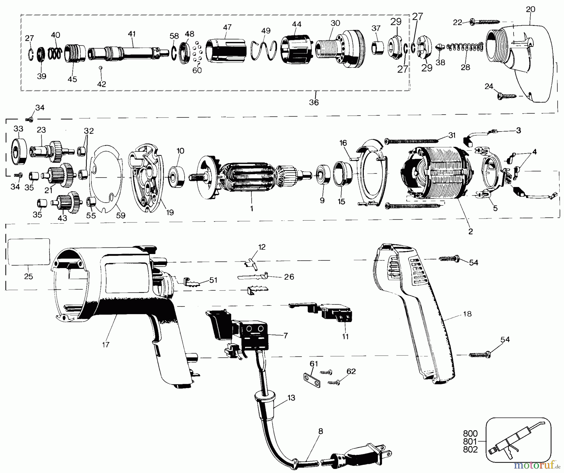  BLACK+DECKER INNENAUSSTATTUNG SCHRAUBENDREHER, KNARREN UND SCHRAUBENSCHLÜSSEL HD VERSA-CL SCRUGUN 2050 Seite 1