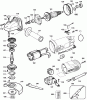 DEWALT WINKELSCHLEIFER 100-125MM KLEINER WINKELSCHLEIFER D28108 Ersatzteile Seite 1