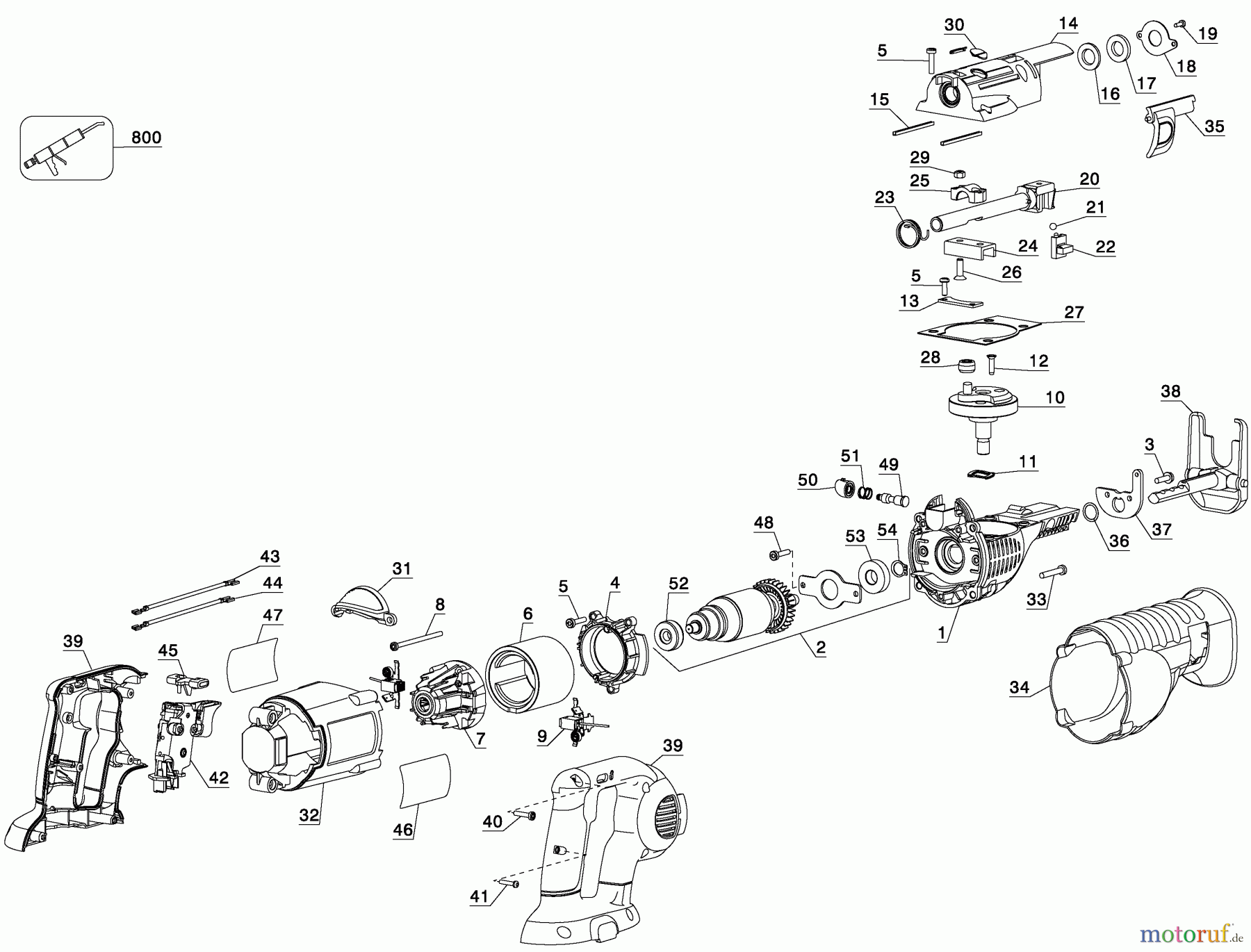  BTI Divers 18V RECIP SAW 28383N Seite 1